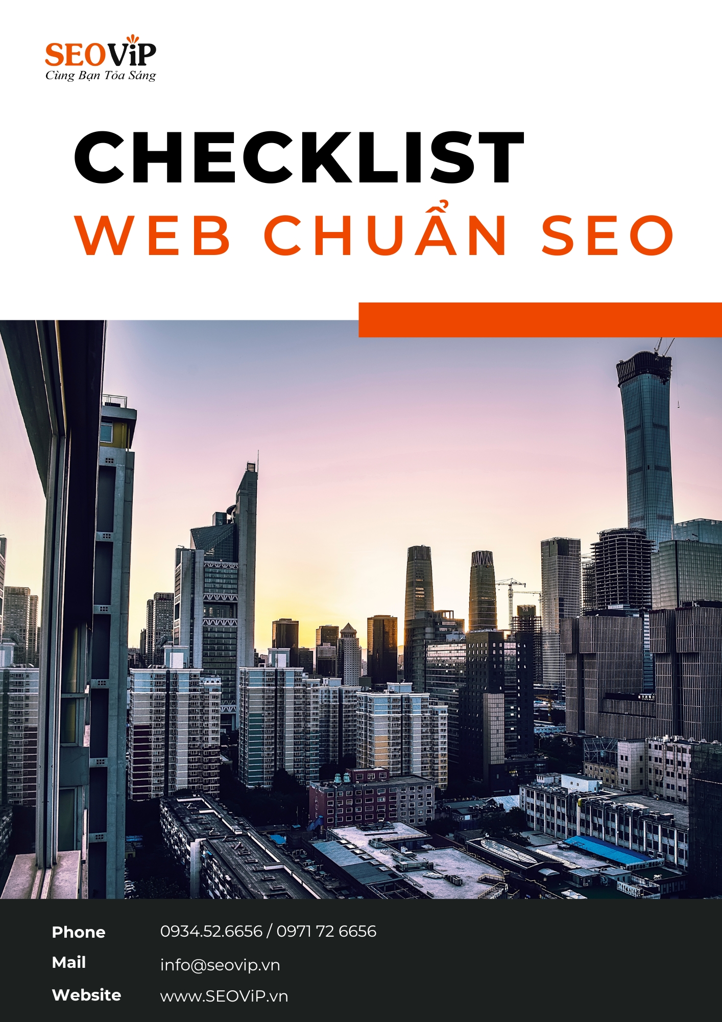 Checklist website chuẩn SEO