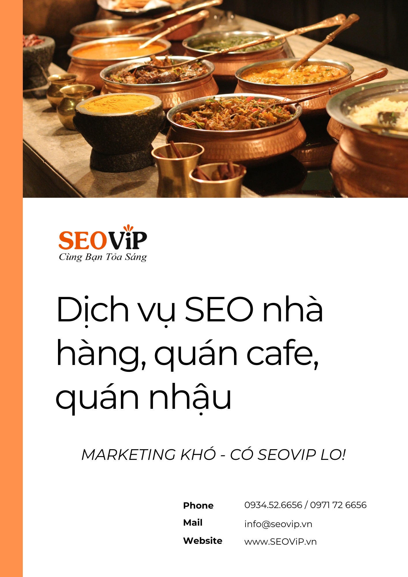 Dịch vụ SEO  nhà hàng